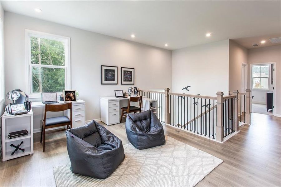 Furnished interior view inside a new home in Hillside Manor, Powder Springs (Image 4).