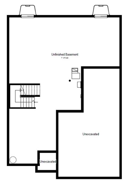 2D floor plan layout of this home in Aspen Meadows-4, Colorado Springs, CO (Image 5).