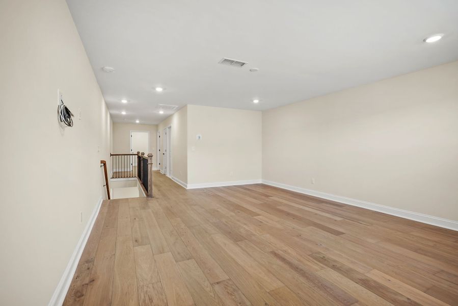 Spacious, unfurnished interior of a new home in Carolina Riverside, Belmont (Image 52).