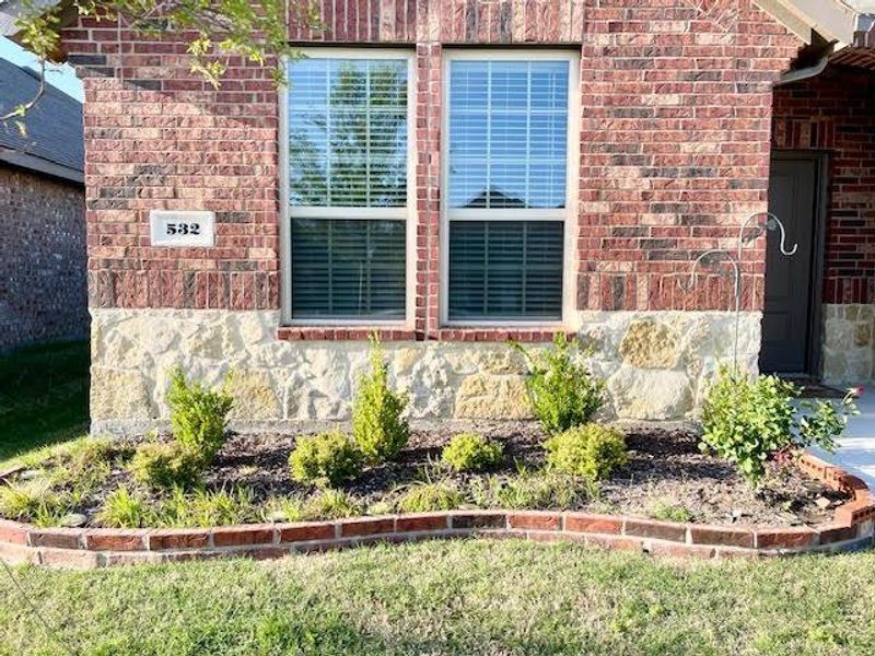 Exterior details and patio area of a home in , Fate (Image 3). Exterior details and patio area of a home in , Fate (Image 3).