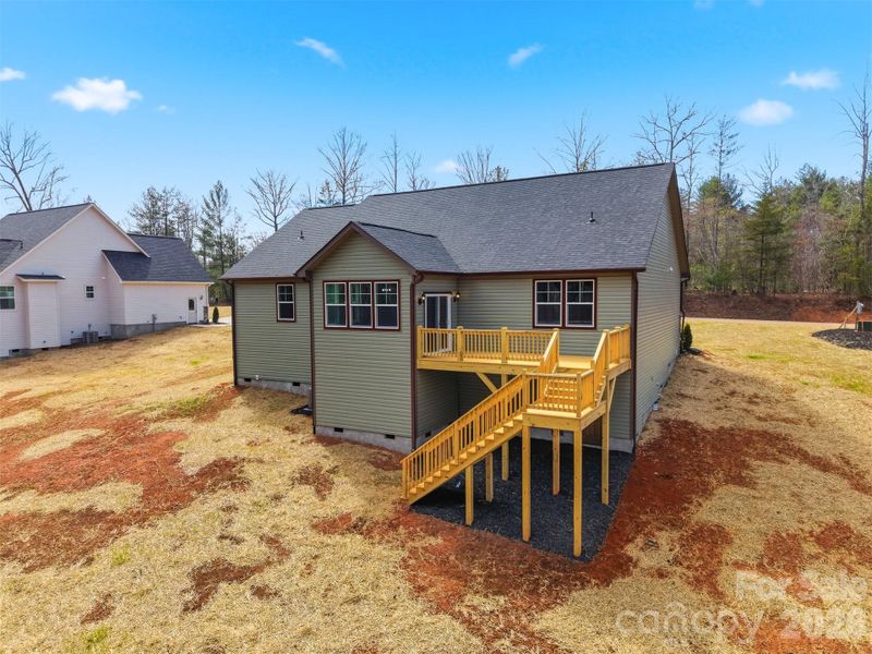 Exterior details and patio area of a home in , Morganton (Image 4). Exterior details and patio area of a home in , Morganton (Image 4).
