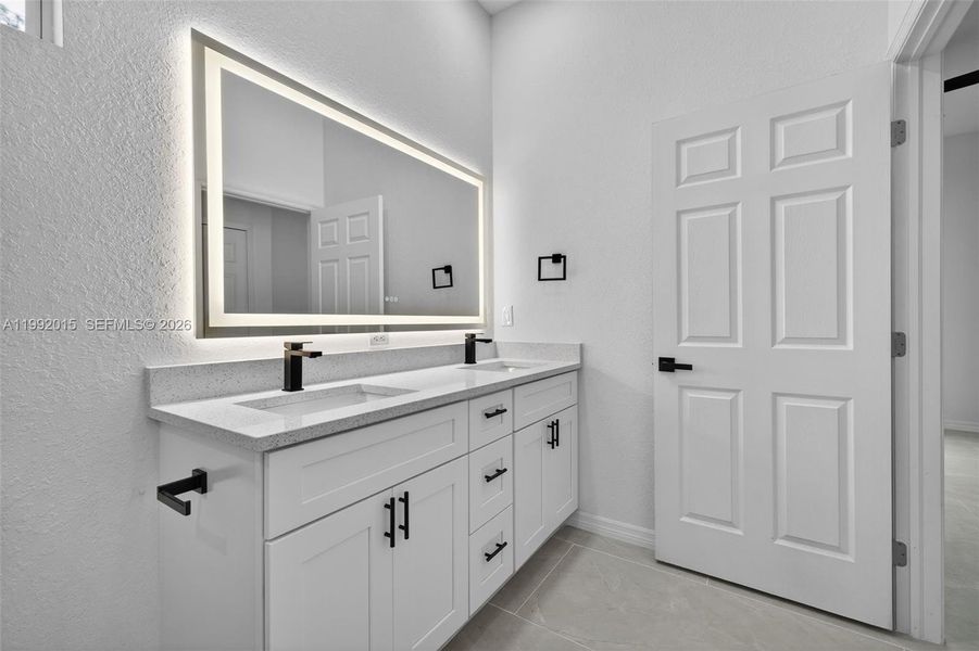 Furnished interior view inside a new home in , Lehigh Acres (Image 10).