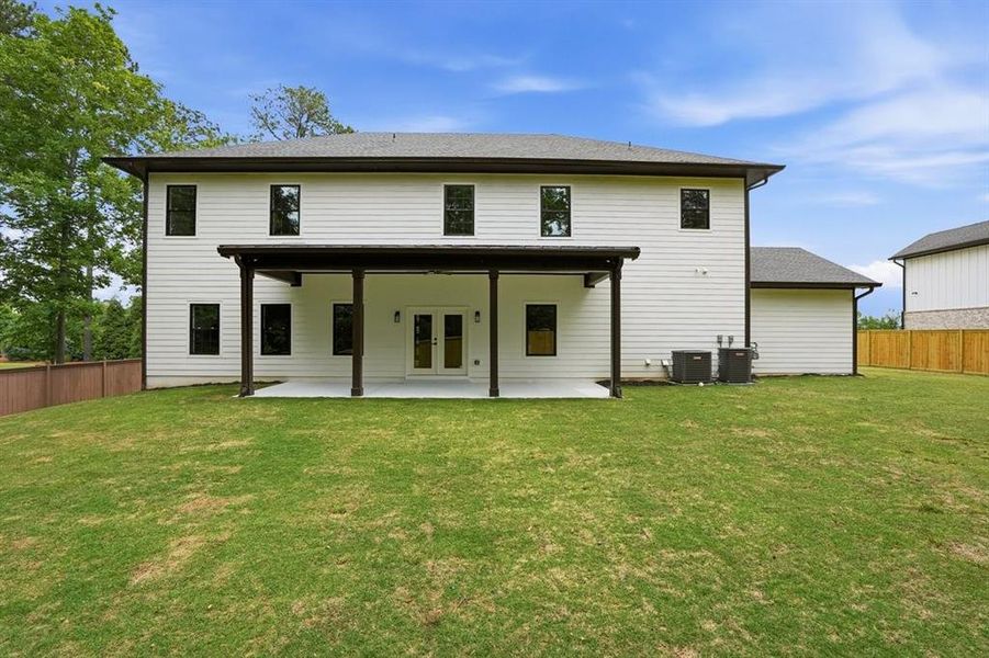 Exterior details and patio area of a home in , Marietta (Image 3).