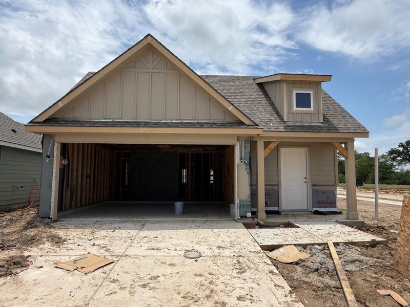 In-progress construction of a new home in Midtown Reserve, College Station, TX (Image 15). In-progress construction of a new home in Midtown Reserve, College Station, TX (Image 15).