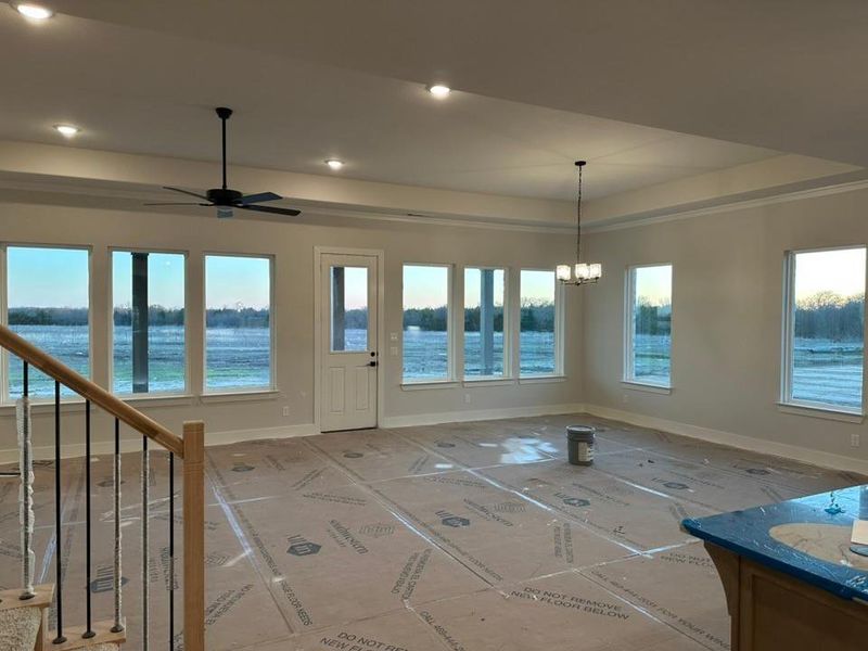 In-progress construction of a new home in Fannin Ranch, Leonard, TX (Image 19). In-progress construction of a new home in Fannin Ranch, Leonard, TX (Image 19).