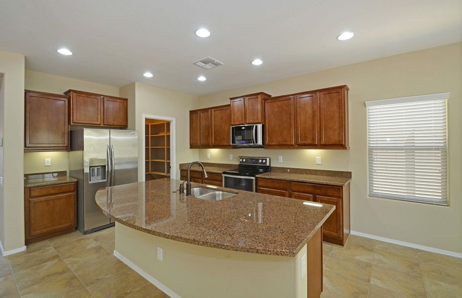 Representative furnished interior of a home built from the Sumac by Pulte Homes in Parkside at Anthem at Merrill Ranch, Florence (Image 5). Representative furnished interior of a home built from the Sumac by Pulte Homes in Parkside at Anthem at Merrill Ranch, Florence (Image 5).