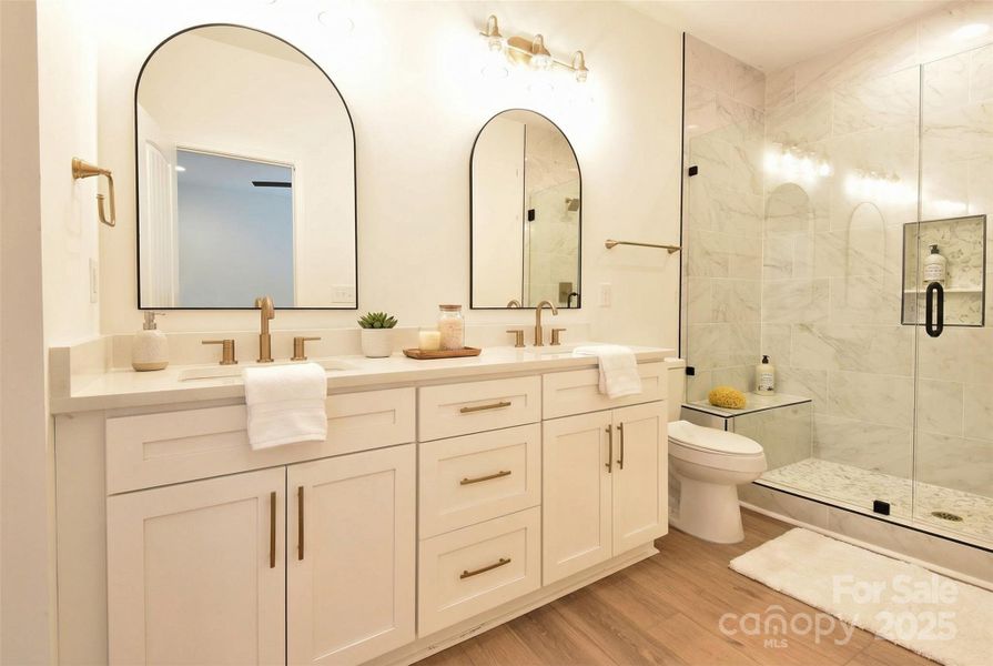 Furnished interior view inside a new home in , Salisbury (Image 2).