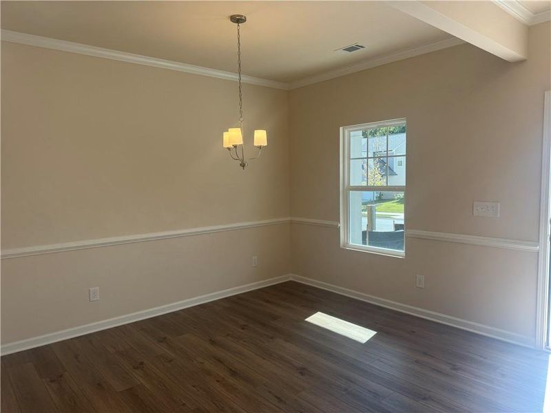 Spacious, unfurnished interior of a new home in The Reserve at Willow Oaks, Canton (Image 9).