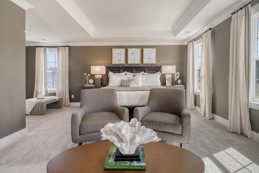 Furnished interior view inside a new home in Six Oaks, Summerville (Image 33).