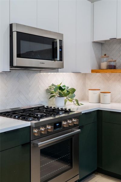 Close-up of interior finishes inside a home in , Austin (Image 9).