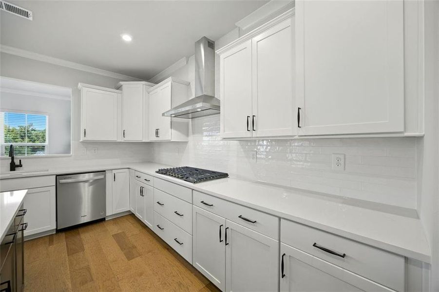 Furnished interior view inside a new home in , Cumming (Image 28).