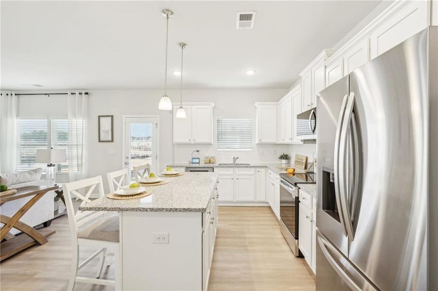 Furnished interior view inside a new home in Fairview Lake, Conyers (Image 10).