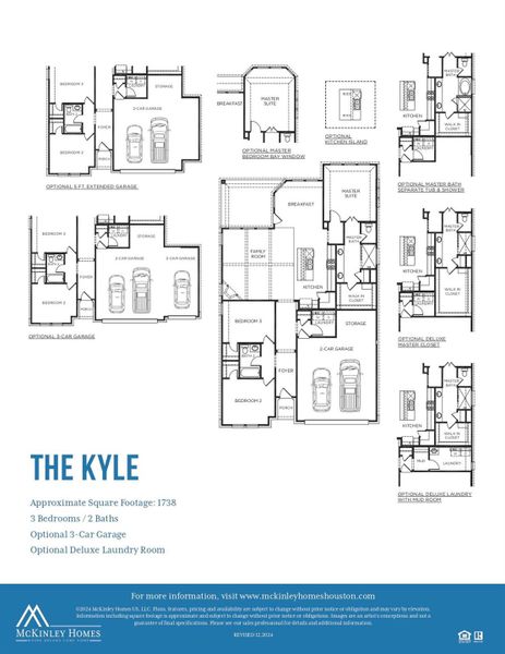 2D floor plan layout of this home in River Ranch Meadows, Dayton, TX (Image 6).
