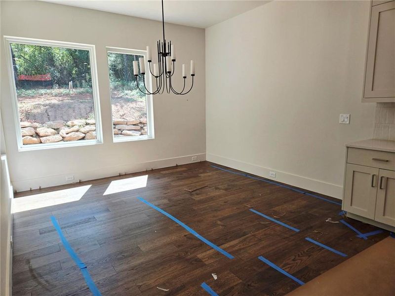 In-progress construction of a new home in Aster, Roswell, GA (Image 68).