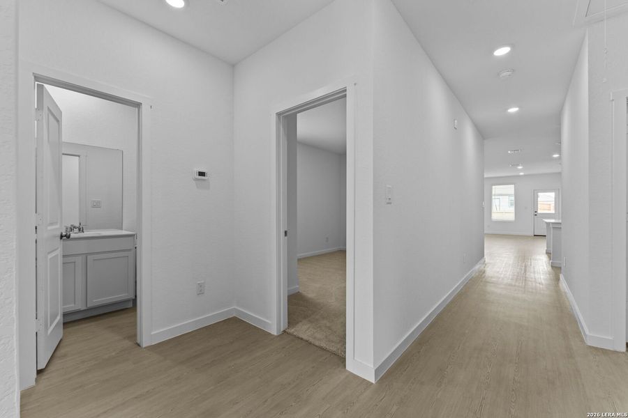 Spacious, unfurnished interior of a new home in Hightop Ridge, Converse (Image 11).