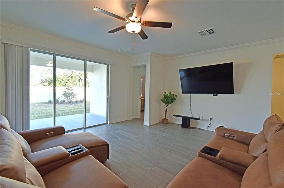 Furnished interior view inside a new home in Southshore Bay Active Adult, Wimauma (Image 10).