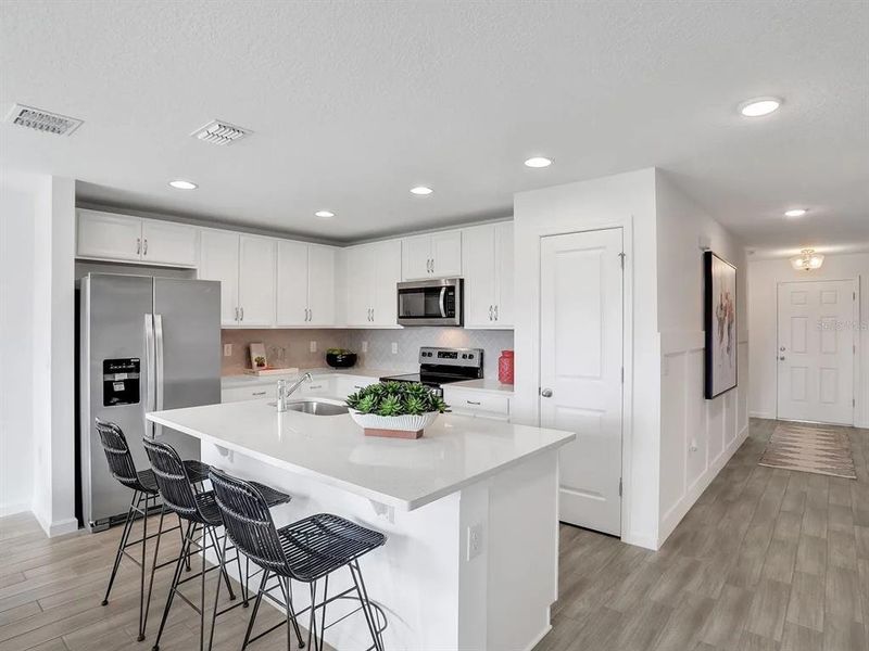Furnished interior view inside a new home in Cypress Park Estates, Haines City (Image 5).