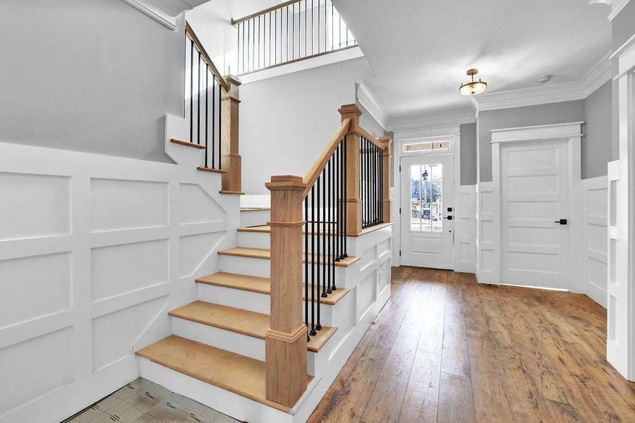 Furnished interior view inside a new home in , Canton (Image 9).