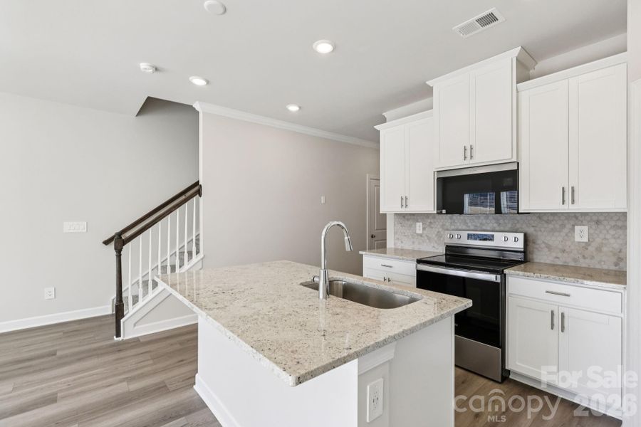 Furnished interior view inside a new home in Galloway Ridge, Charlotte (Image 5).
