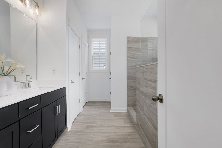 Representative furnished interior of a home built from the Keystone by Beazer Homes in Poppy at GreenHouse, Marietta (Image 13).