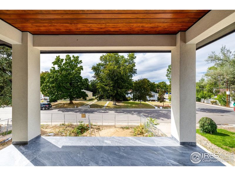 Exterior details and patio area of a home in , Denver (Image 1).