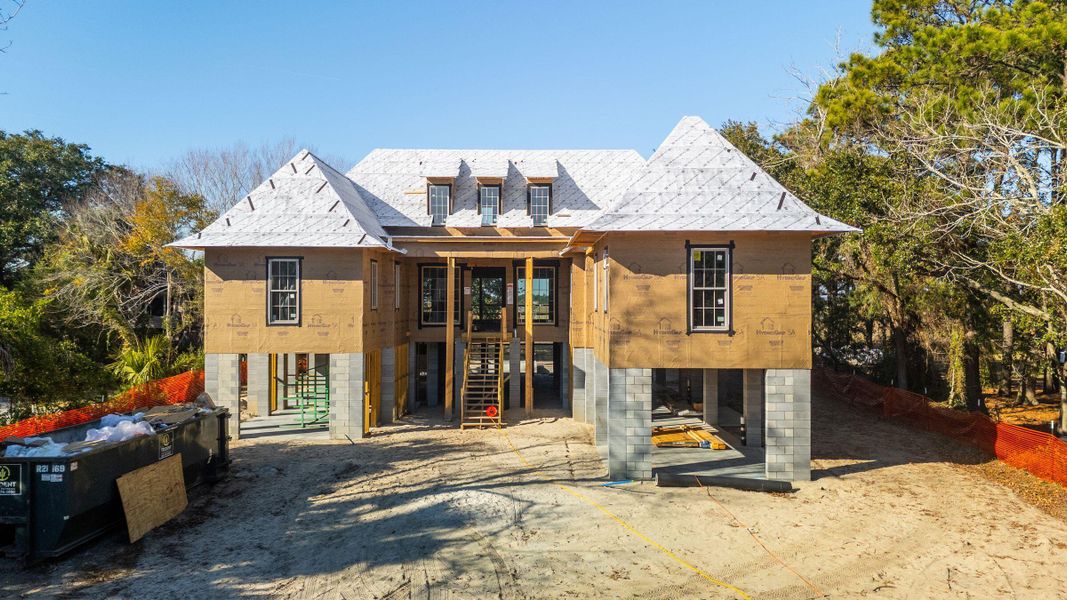 In-progress construction of a new home in , Sullivan's Island, SC (Image 20). In-progress construction of a new home in , Sullivan's Island, SC (Image 20).