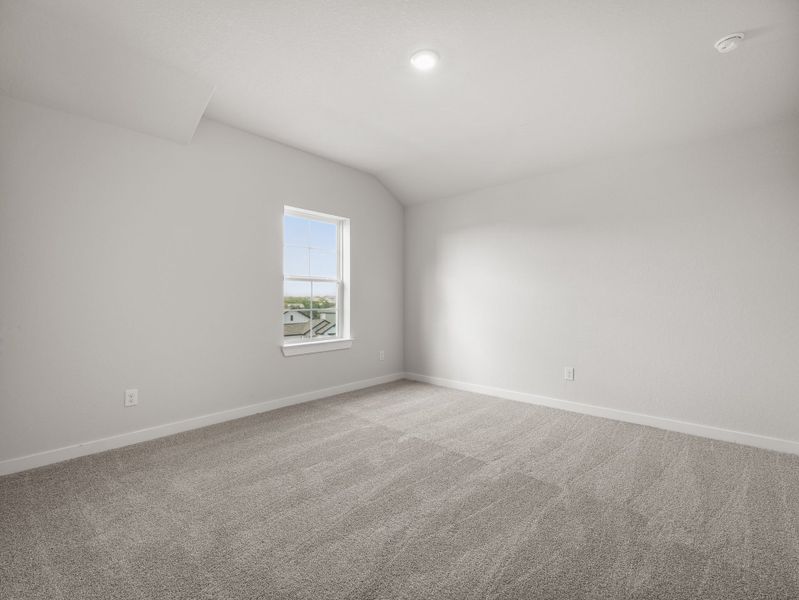 Spacious, unfurnished interior of a new home in Hunter's Ranch, San Antonio (Image 22). Spacious, unfurnished interior of a new home in Hunter's Ranch, San Antonio (Image 22).