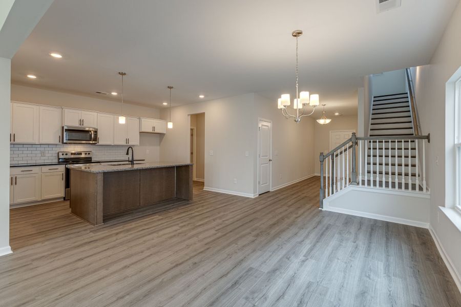 Furnished interior view inside a new home in Blakeney, Smyrna (Image 10).