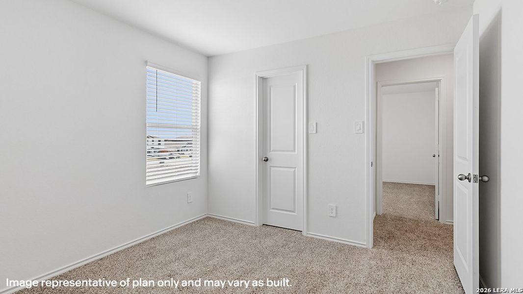 Spacious, unfurnished interior of a new home in Preserve at Medina, Von Ormy (Image 13).