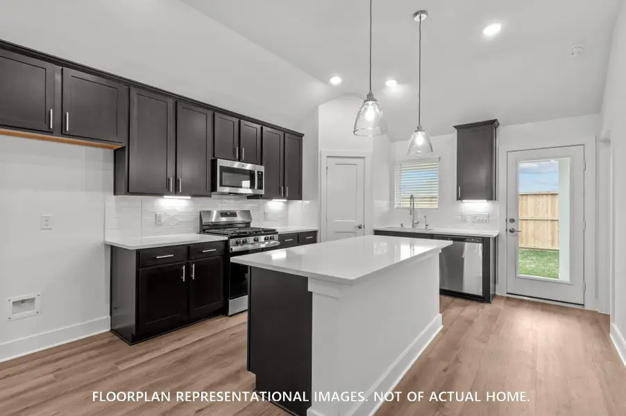 Furnished interior view inside a new home in Indian Springs, Crosby (Image 5).