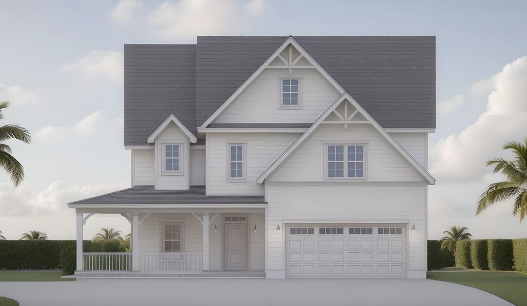 Harrison Traditional  |  The artist's conceptual renderings are shown solely for visual and illustrative purposes.