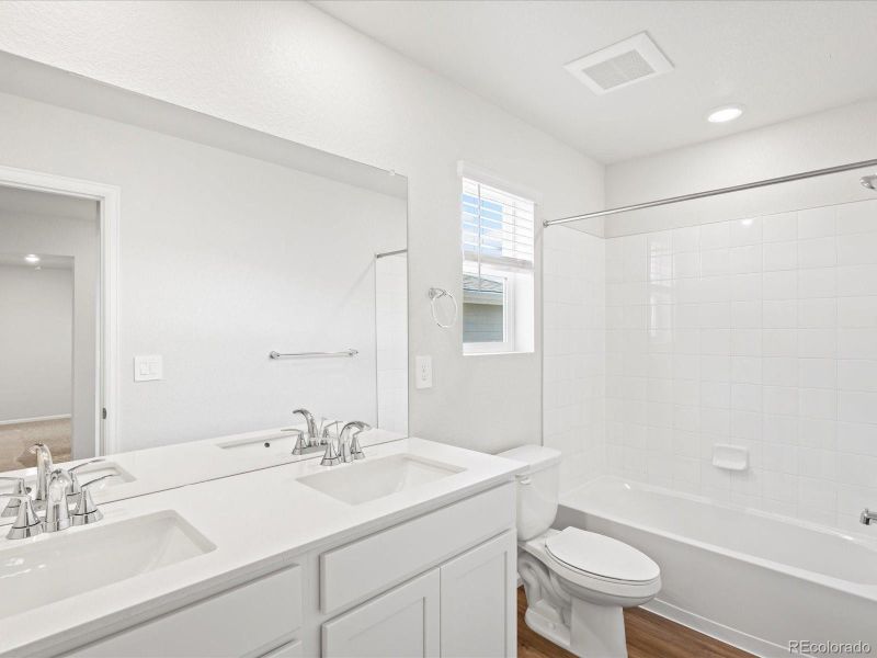 Furnished interior view inside a new home in Westgate, Greeley (Image 7).