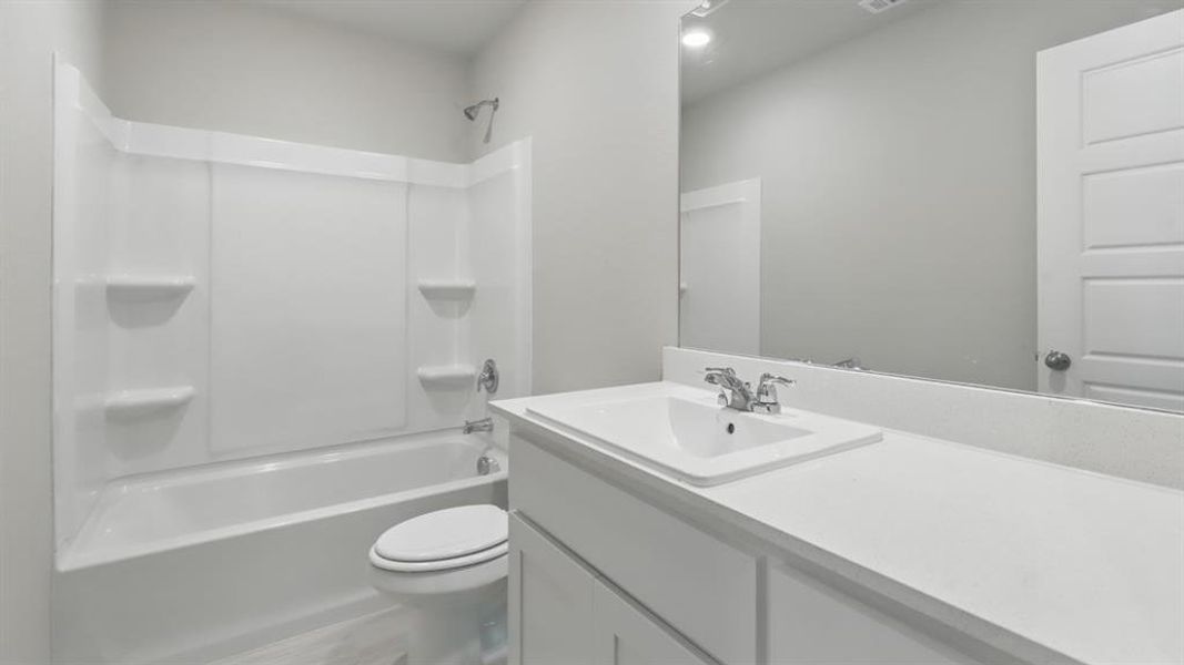 Furnished interior view inside a new home in Orchard Village, Fort Worth (Image 8). Furnished interior view inside a new home in Orchard Village, Fort Worth (Image 8).