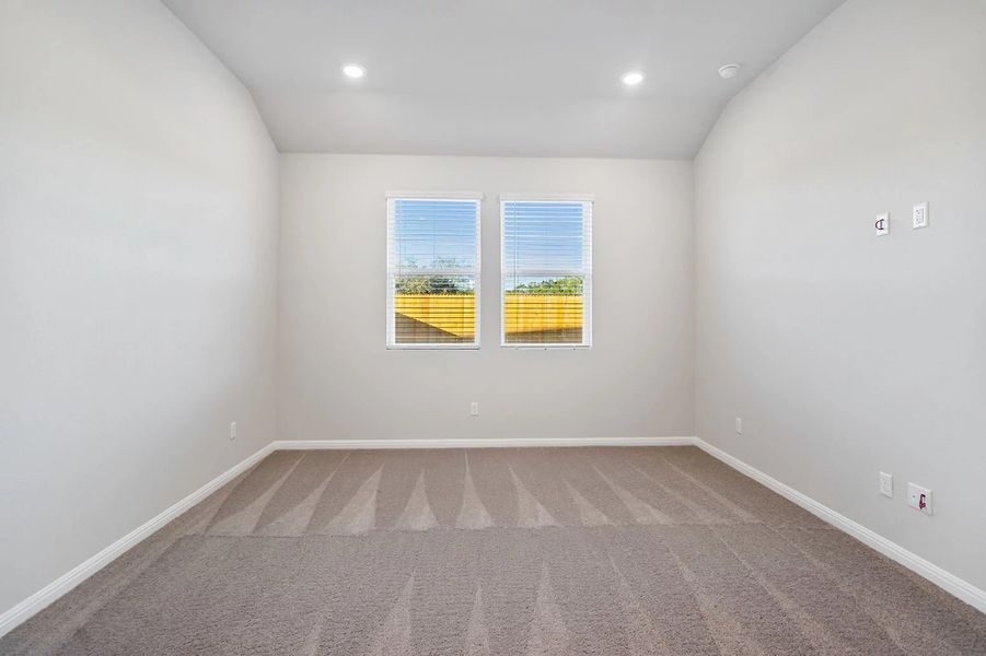 Representative unfurnished interior of a home built from the Granbury by Ashton Woods in Berry Creek Highlands, Georgetown (Image 28). Representative unfurnished interior of a home built from the Granbury by Ashton Woods in Berry Creek Highlands, Georgetown (Image 28).