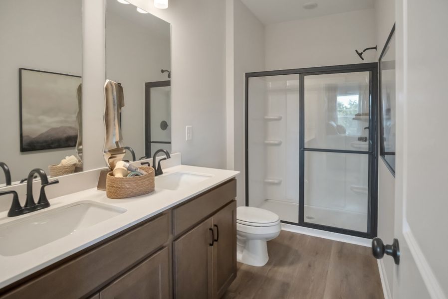 Photos are of model home which is the same floorplan. Contact on-site agent to schedule a personal tour.