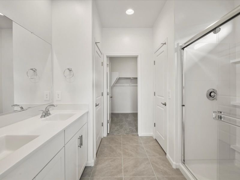 Furnished interior view inside a new home in Rincon Crest at Rocking K, Tucson (Image 6).