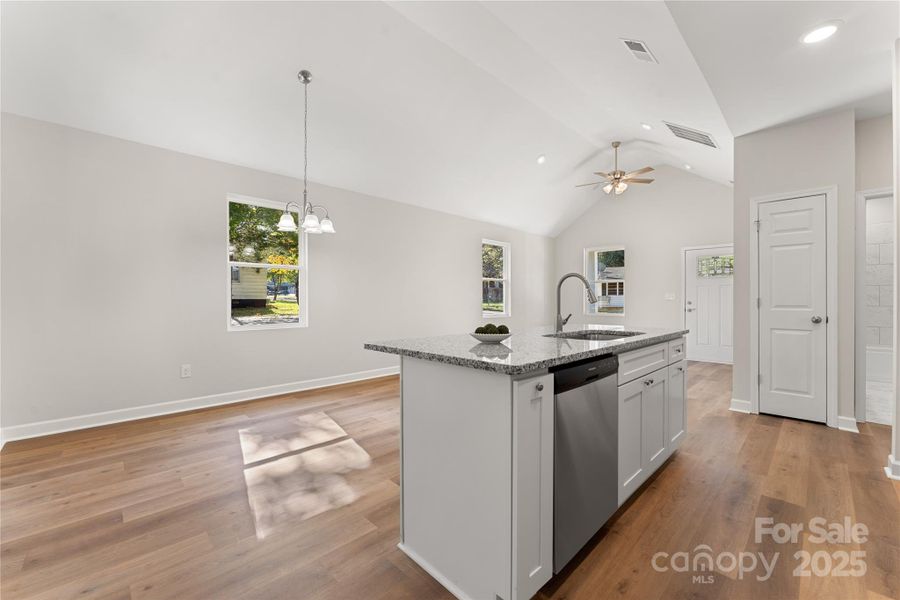 Furnished interior view inside a new home in , Shelby (Image 3). Furnished interior view inside a new home in , Shelby (Image 3).