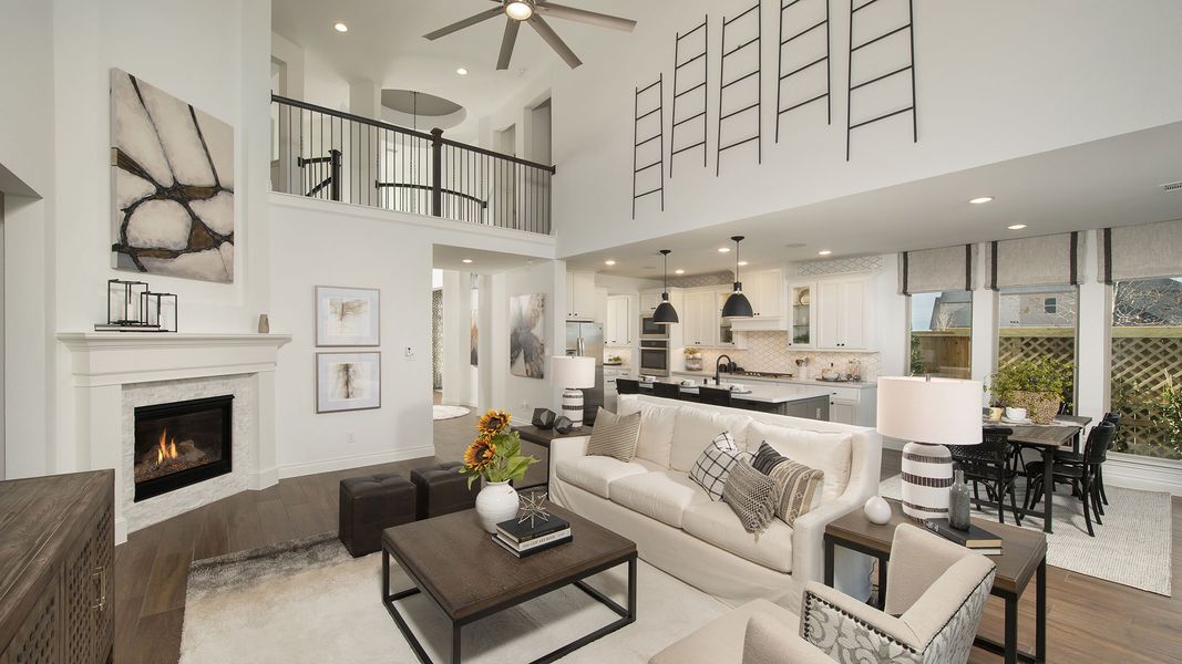 Representative furnished interior of a home built from the 3650W by Perry Homes in Revera, Rosenberg (Image 8). Representative furnished interior of a home built from the 3650W by Perry Homes in Revera, Rosenberg (Image 8).