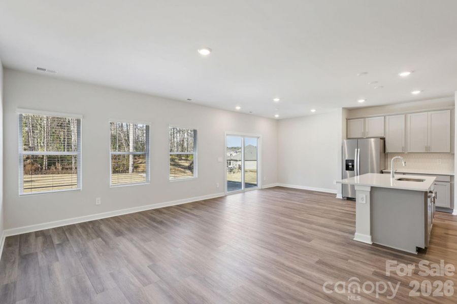 Spacious, unfurnished interior of a new home in Harper Landing, Stanley (Image 12).