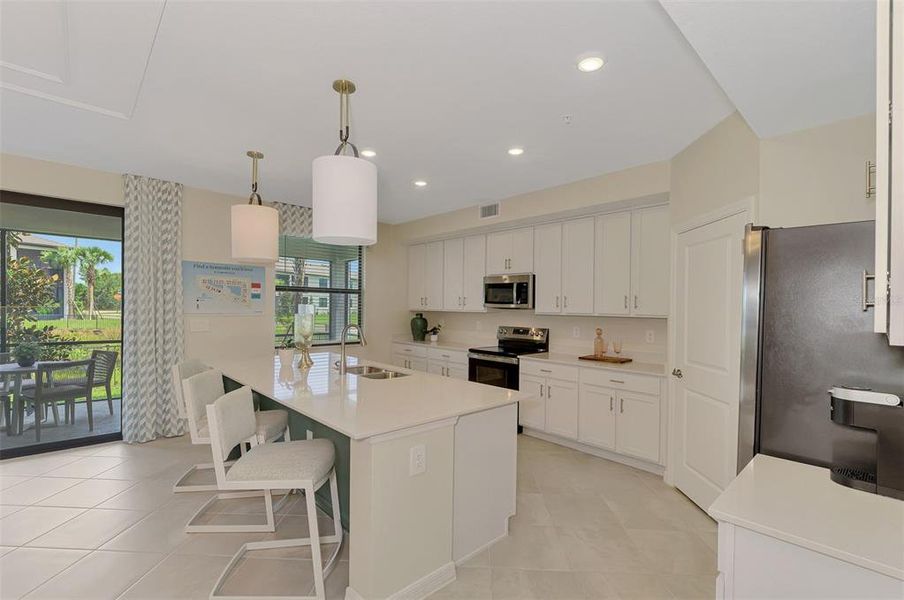 Furnished interior view inside a new home in Legends Cove, Bradenton (Image 16). Furnished interior view inside a new home in Legends Cove, Bradenton (Image 16).