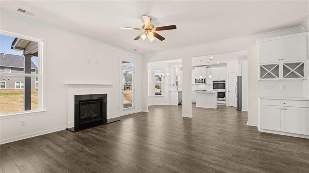 Spacious, unfurnished interior of a new home in Wildwood, Covington (Image 17). Spacious, unfurnished interior of a new home in Wildwood, Covington (Image 17).