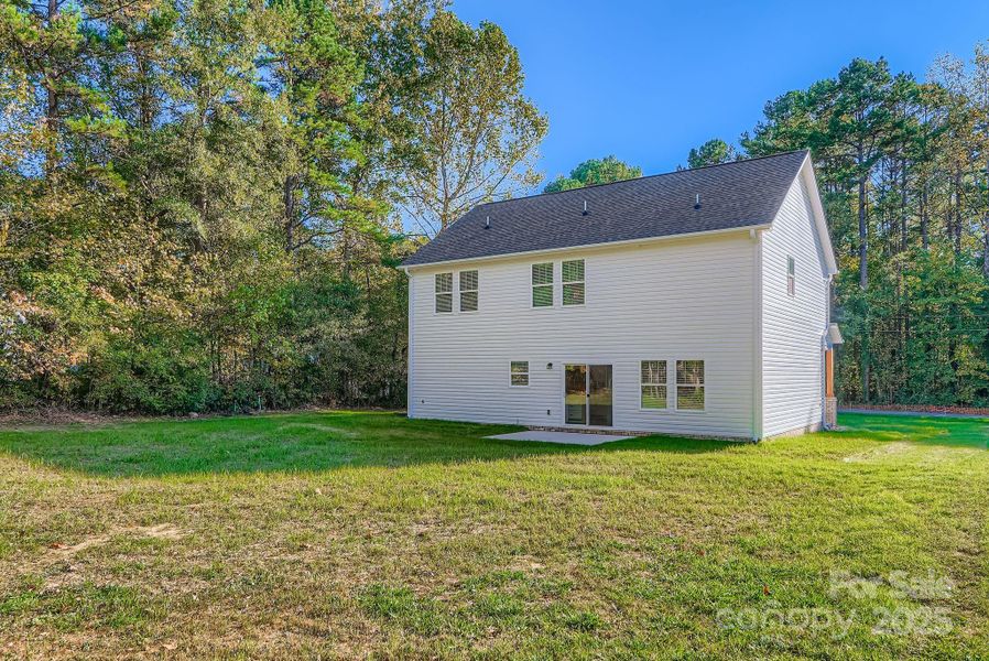 Exterior details and patio area of a home in , Concord (Image 4). Exterior details and patio area of a home in , Concord (Image 4).