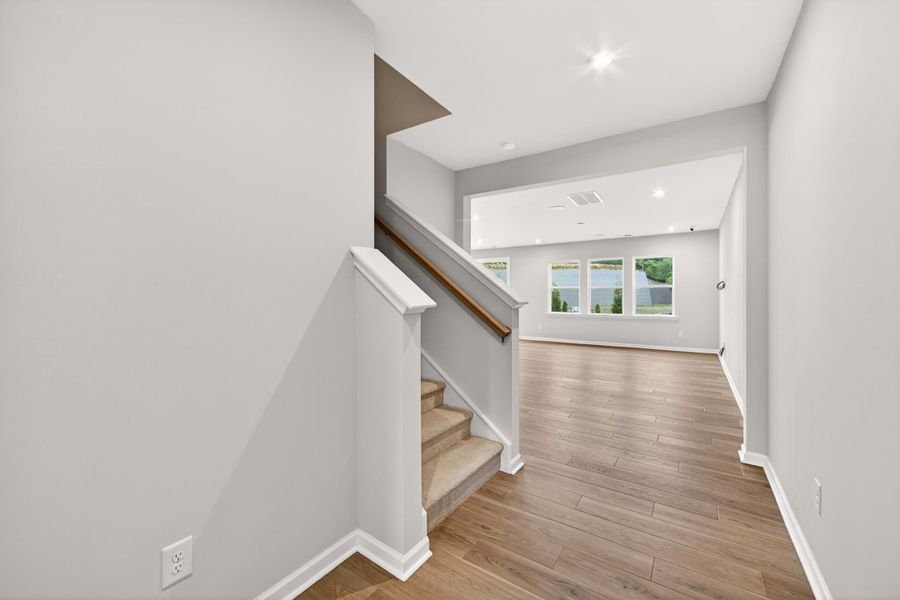 Spacious, unfurnished interior of a new home in Millstone, Cramerton (Image 16). Spacious, unfurnished interior of a new home in Millstone, Cramerton (Image 16).