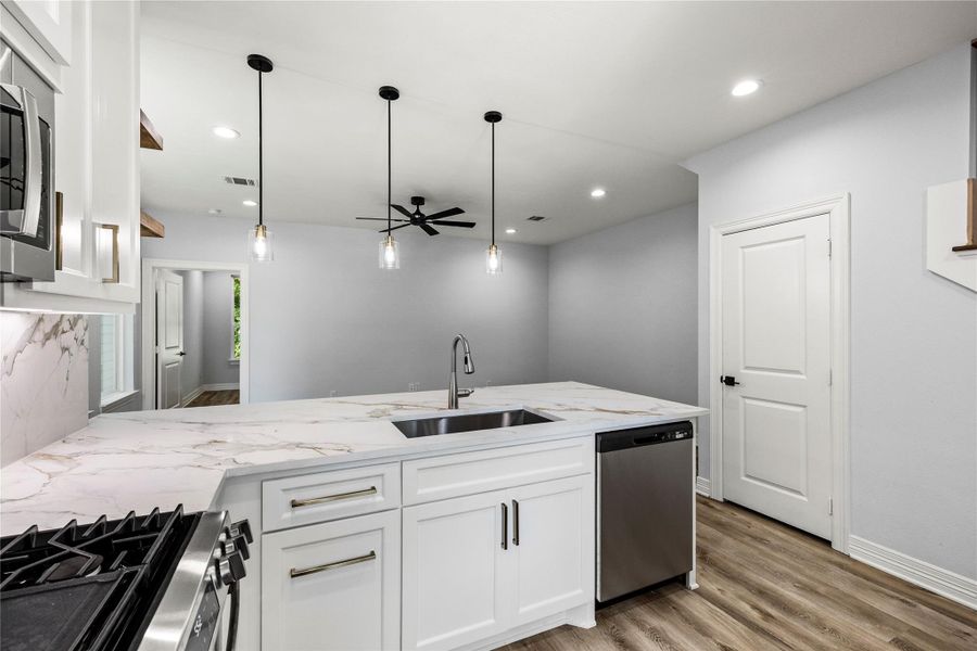 Furnished interior view inside a new home in , Montgomery (Image 6).