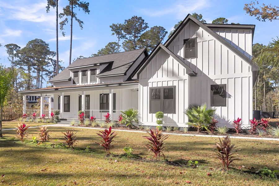 Front exterior of a new home in , Summerville, SC, highlighting curb appeal (Image 25).