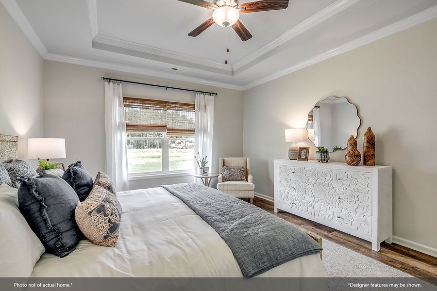 Furnished interior view inside a new home in Citadel Point at Southbridge, Sneads Ferry (Image 12).