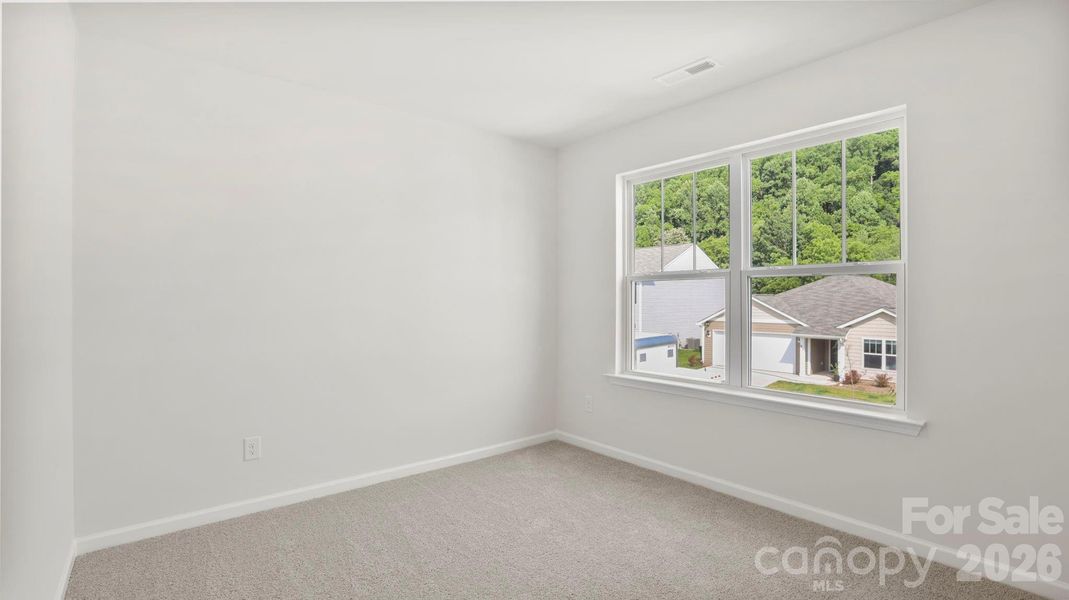 Spacious, unfurnished interior of a new home in Wildbrook Village, Waynesville (Image 26).