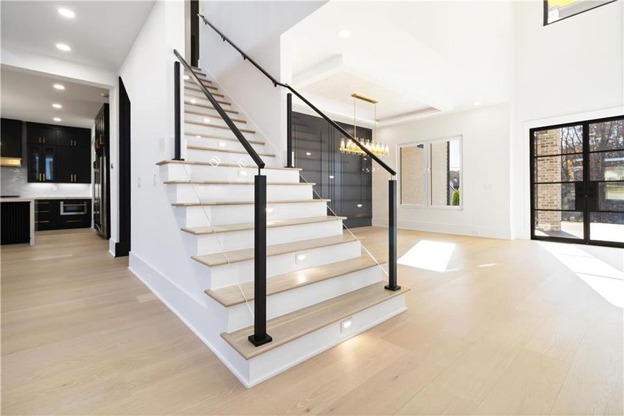 Furnished interior view inside a new home in , Lawrenceville (Image 12).
