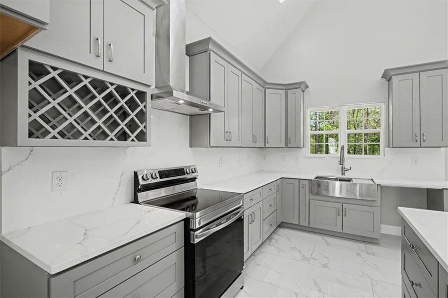 Furnished interior view inside a new home in , Lindale (Image 18).