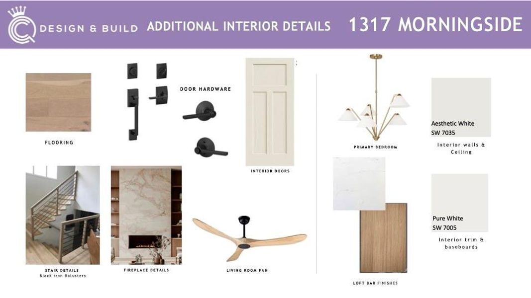 Additional Interior Details Additional Interior Details